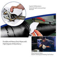 Smt Stencil Wipes - Paper, 12x12 Inch, Black | Effective Cleaning Solution For Smt Processes