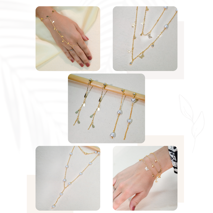 Butterfly Charm Chain | 1mtr - Stainless Steel Material, Elegant Butterfly Design - Ideal For Fashion Jewelry, Accessories, And Gift Occasions