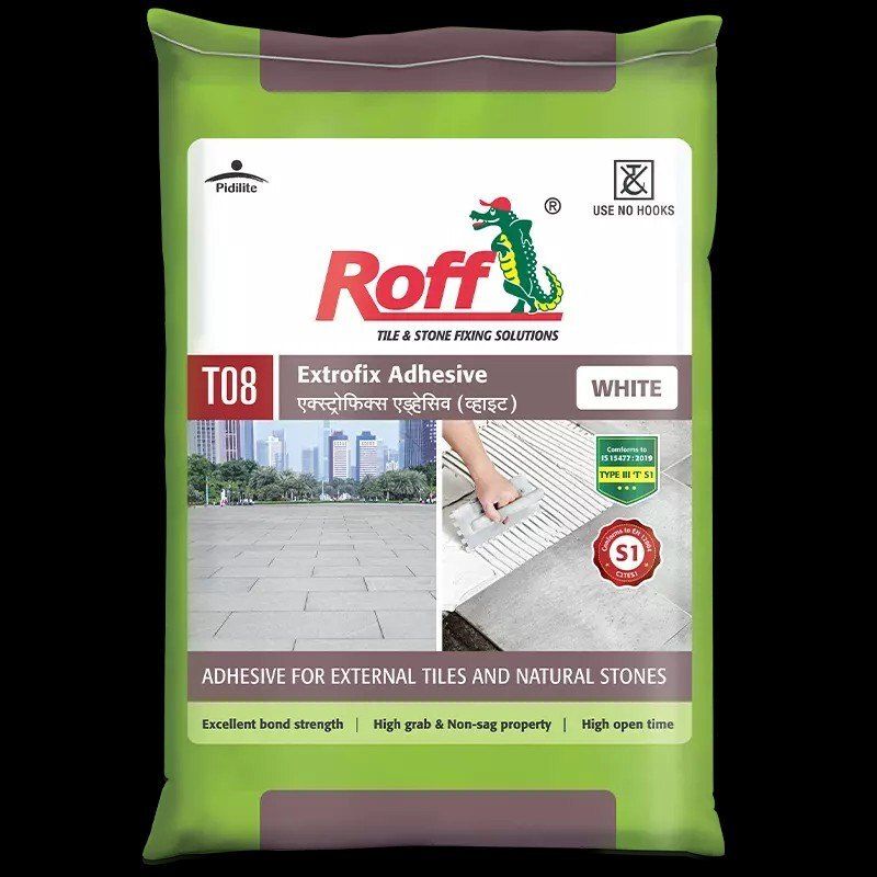 Roff T08 Extrofix Adhesive (White) - Application: Construction