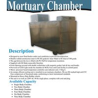 Mortuary Chamber Dead Body Storage Freezer