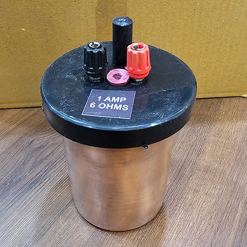 Copper Calorimeter - Copper Material, Dimensions: 75x50, 220v, 1amp | Insulated Felt Jacket, Laboratory Application, 1-year Warranty