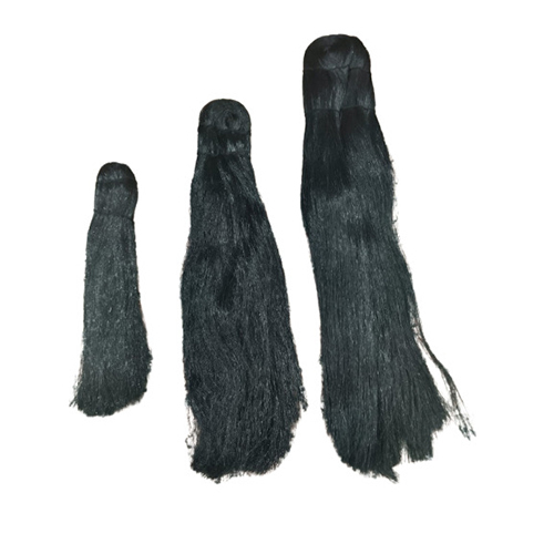 Kesh for Goddess - Customized Size, High-Quality Washable Material | Elegant Black Hinduism-Inspired Hair Accessory