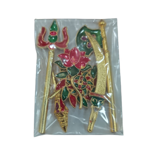 Durga Idols Shastra - Color: Golden