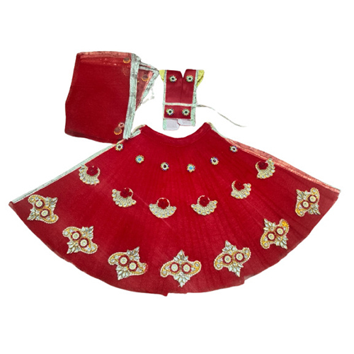 Red Color Lehnga - Color: Multicolor