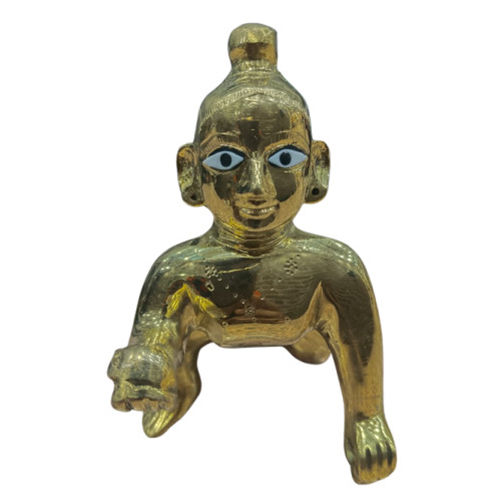 Brass Laddu Gopal - Feature: Corrosion Resistant