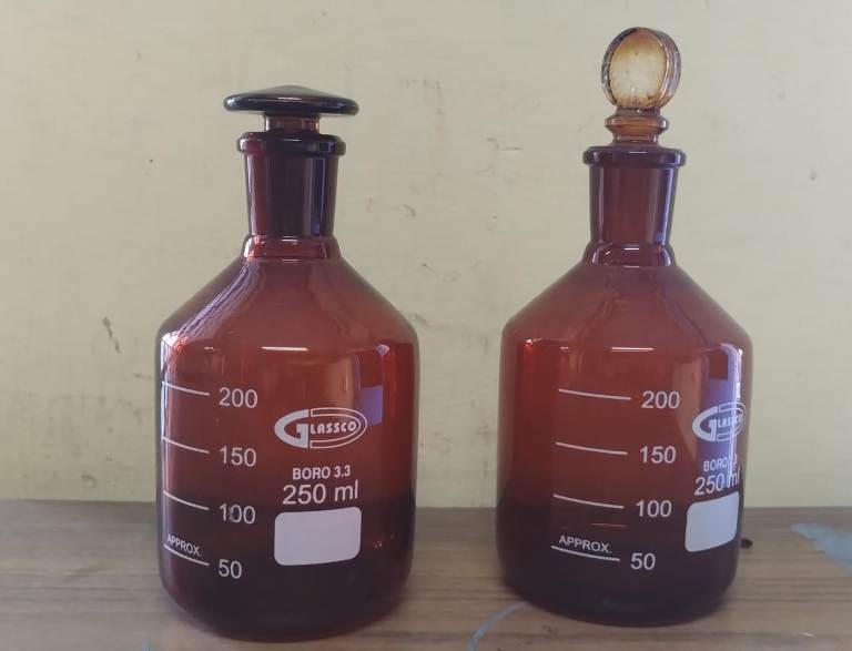 Amber Glass Bottles 250ml