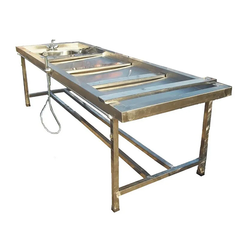 Stainless Steel Autopsy Postmortem Table - Design: Frame