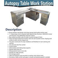 Stainless steel Postmortem Table Autopsy Table