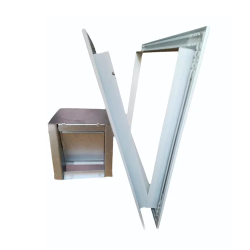 Aluminium Privacy Door HVAC Air Grill