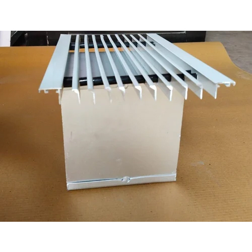 Aluminium Linear Black Spacial Grill