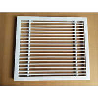 Aluminium Linear Grill - 12x15 Inches | Industrial Portable Humidification System, Sleek White Design For Home And Large Spaces