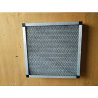 Aluminium Wire Mesh Air Filter - Stainless Steel, 2 Inch Size, Grey Color | Industrial Use, High Quality, Square Shape, Durable Design