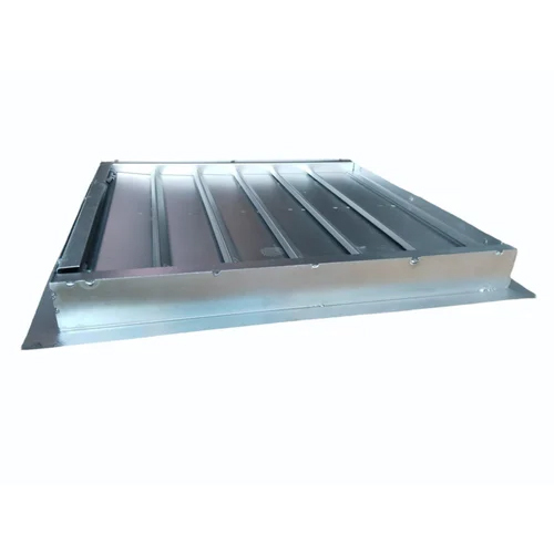 Gi Coated Plenum Box - Color: Silver