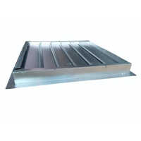 Gi Coated Plenum Box - Galvanized Iron, 1 Mm Thickness, Silver Color | Wall Mount Ventilation Solution For Industrial Applications