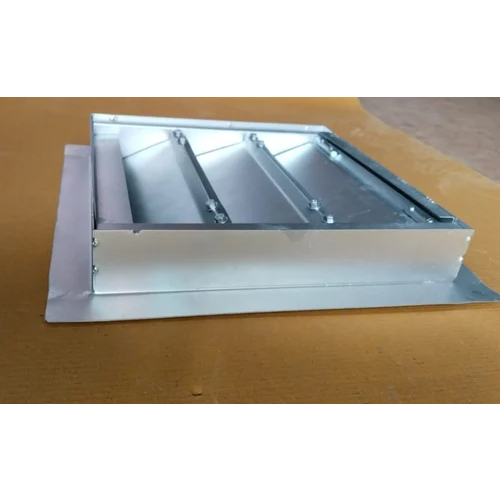 Gi Gravity Rectangle Air Louver - Color: Silver