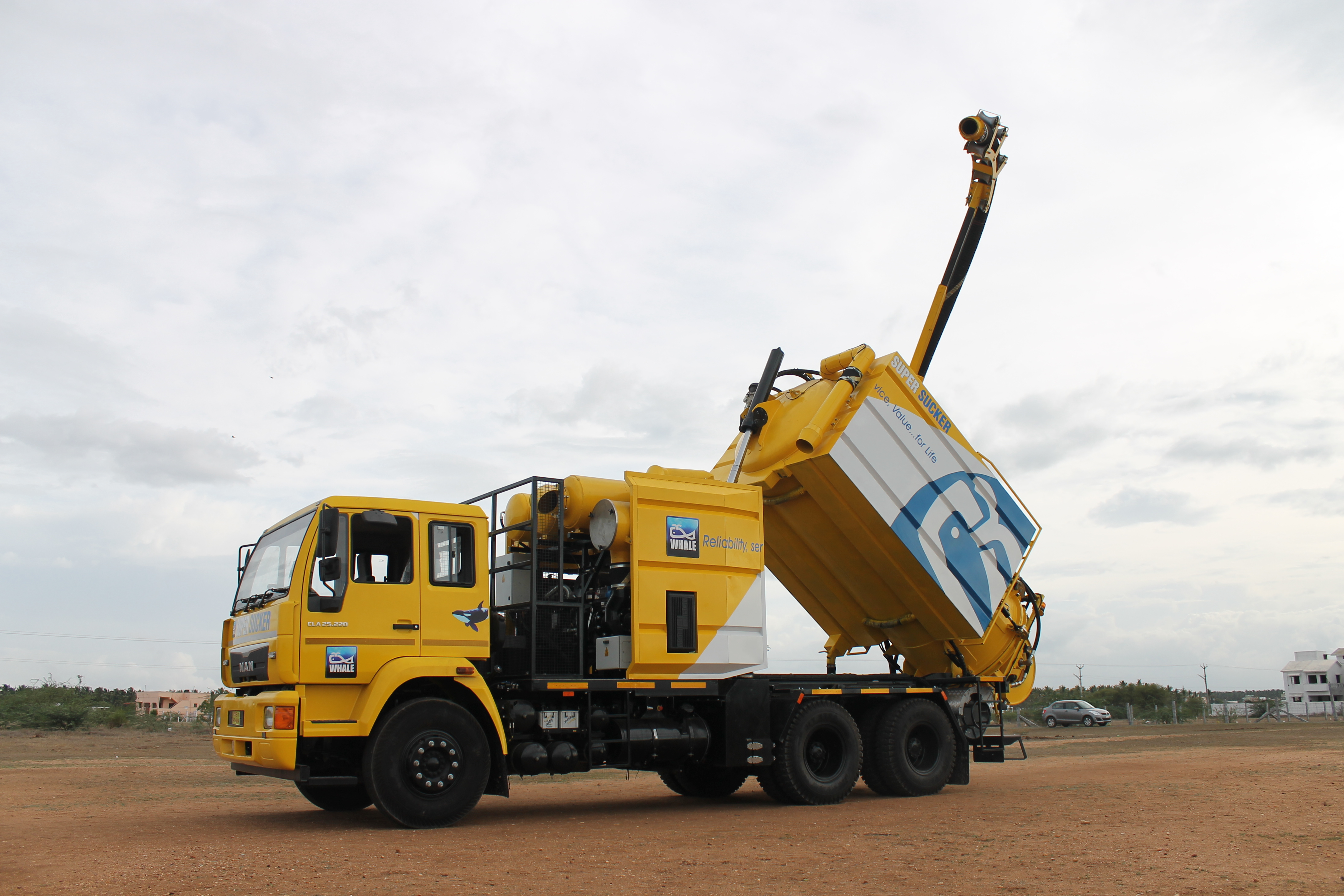 Waste Water Recycler Machine - Color: Yellow