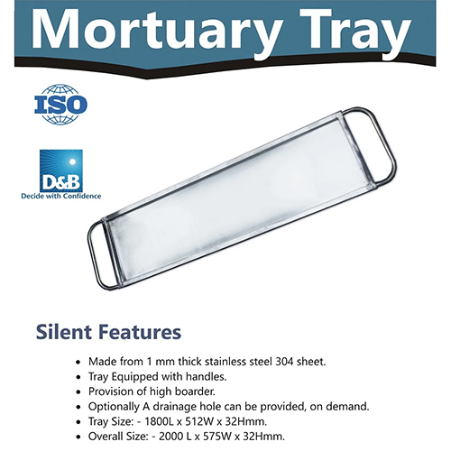 Mortuary Dead Body Tray