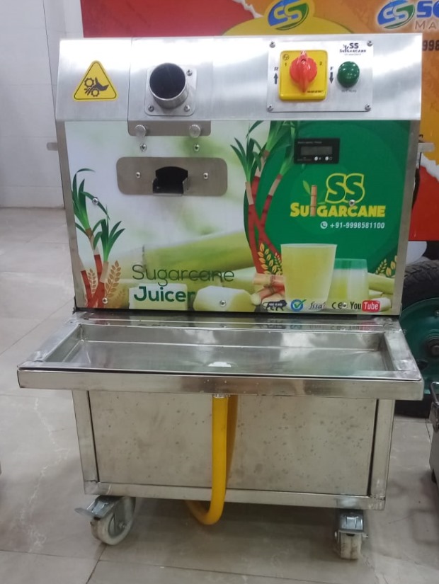 304 Battery Operated Sugarcane Machine - Origin: India