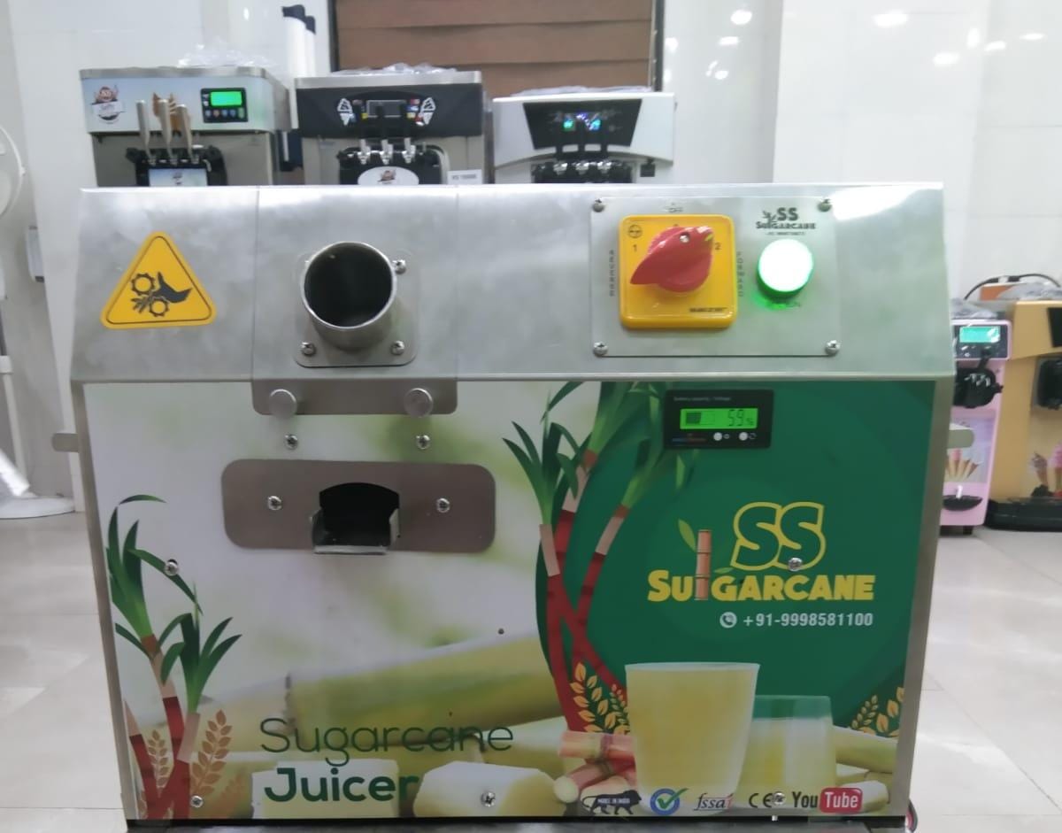 304 Battery Operated Sugarcane Machine - Origin: India