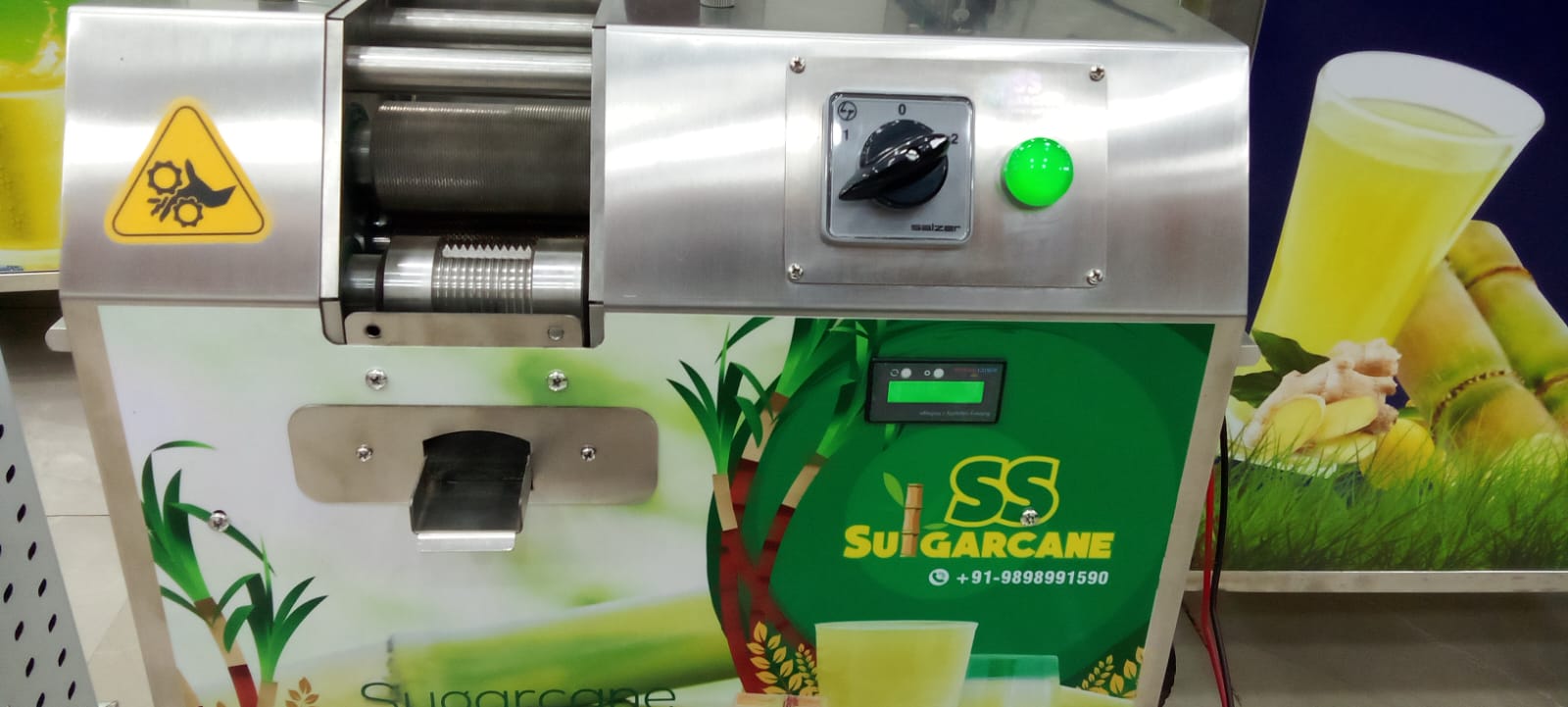 304 Battery Operated Sugarcane Machine