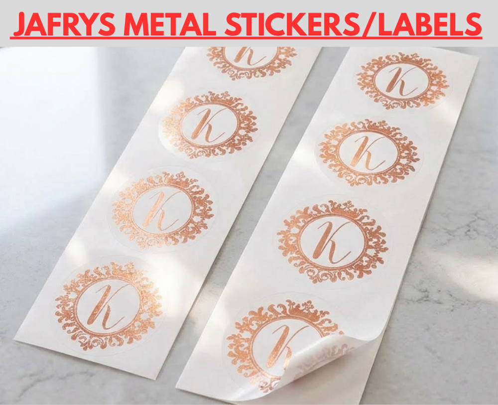 Rose Gold Metal Sticker - Color: Multicolor Available