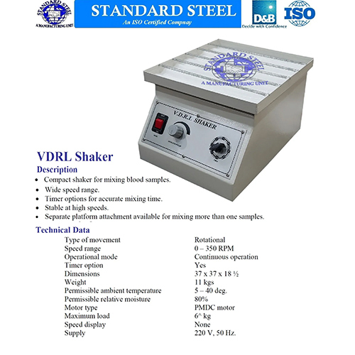 Vdrl Flask Shaker - Color: White