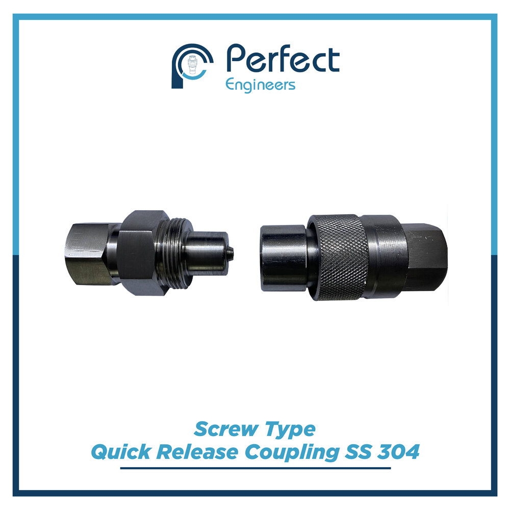 Screw Type Quick Release Coupling