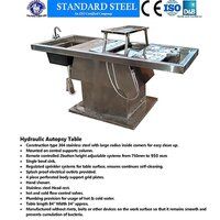 Hydraulic Autopsy Table