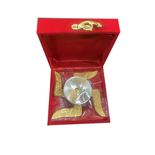 Akhand Diya With Swastik - Feature: Non Toxic