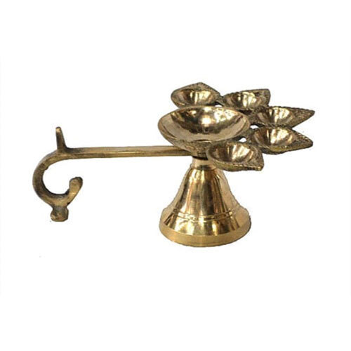 Brass Punch Aarti Heavy Weight - Finishing: Gold