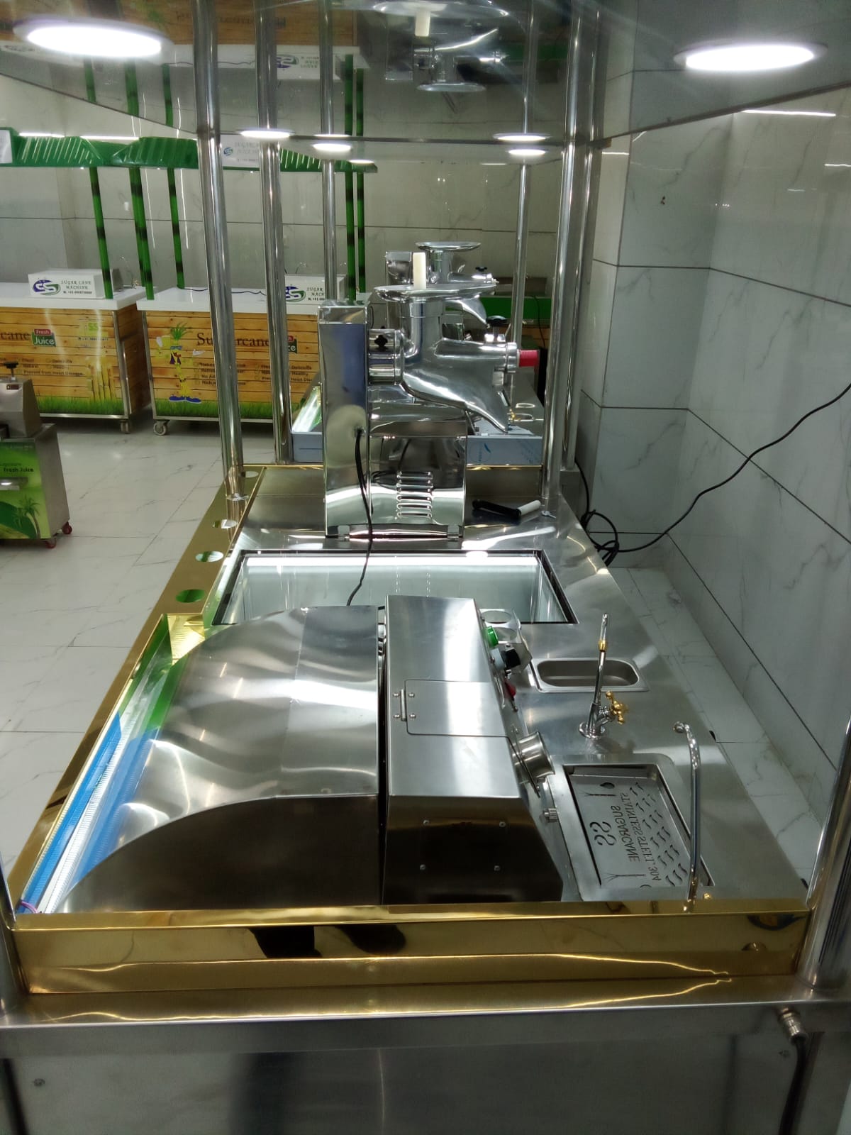 Sugarcane Juice Shop Model Machine 2024-25