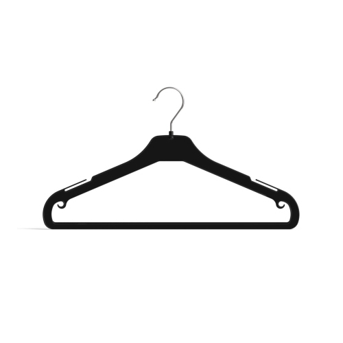 Mau Bar Plastic Hangers - Color: Black