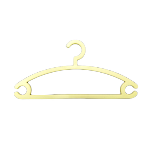 70-30 Recycled Top Sustainable Plastic Hangers - Color: Yellow