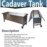 Anatomy Cadaver Storage Tank