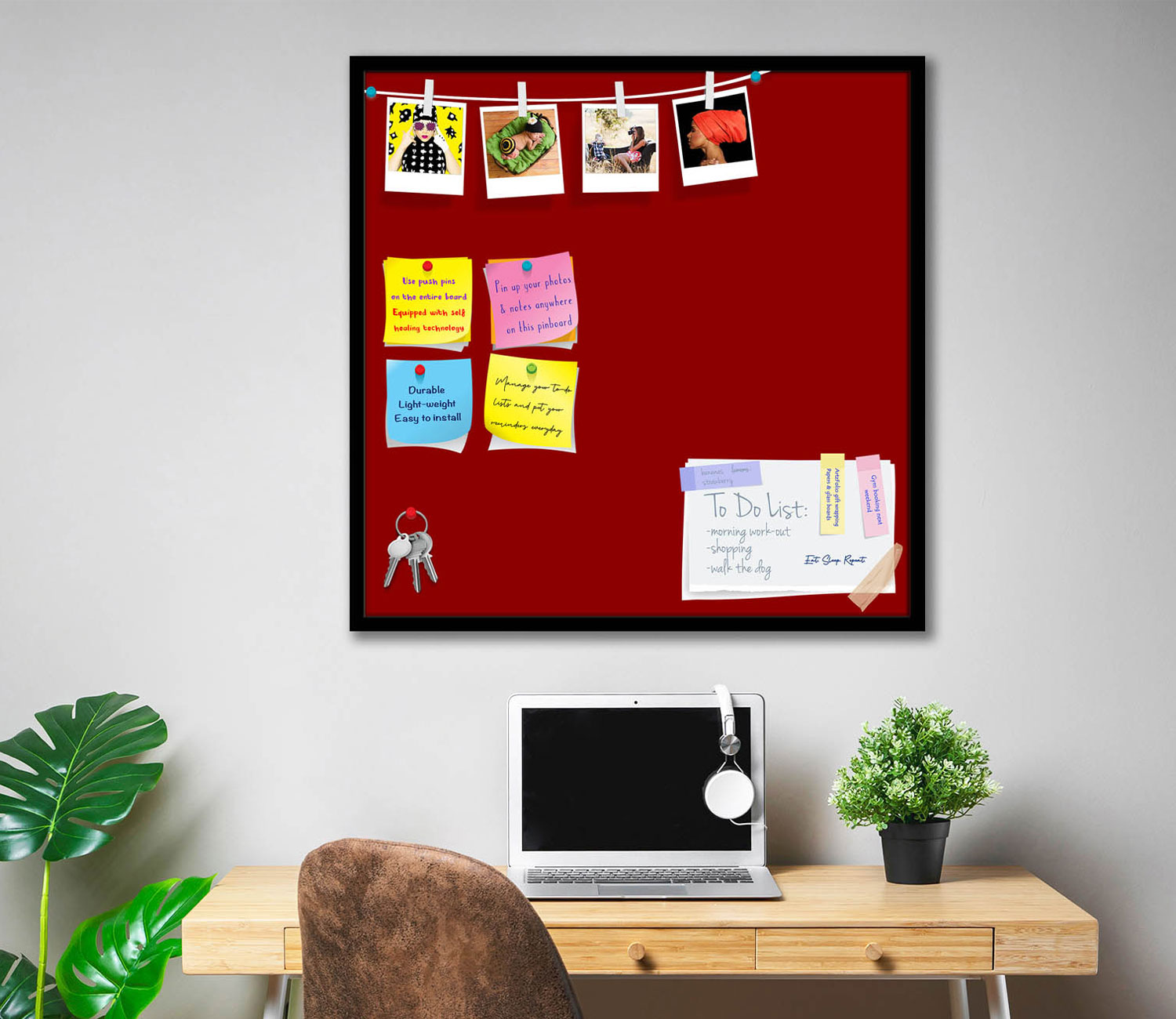 Pin up board