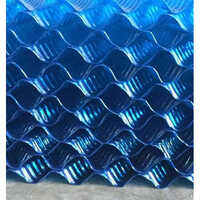 Pvc Cooling Tower Fills - High-quality Pvc, 600x300x150 Mm Size, Blue Color, 3 Mm Thickness | Durable, Corrosion-resistant, Easy To Install And Maintain