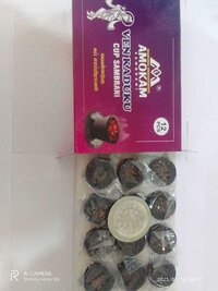 Ven kaduku Cup Sambrani Black 12 Pcs