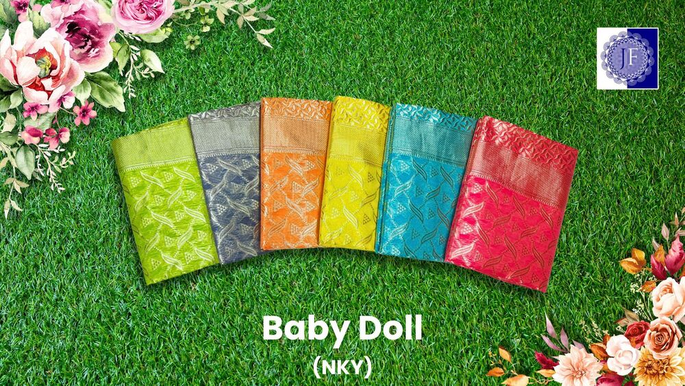 Babydoll (Cotton Handloom Saree) - Color: 8 Colours