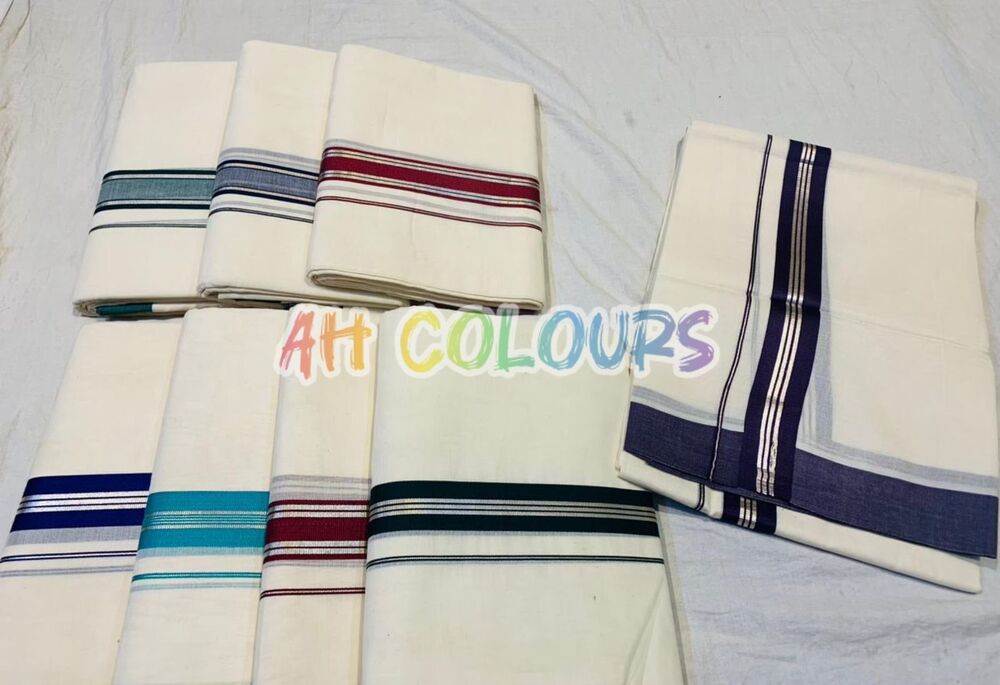 4 mts cotton dhoti U.B