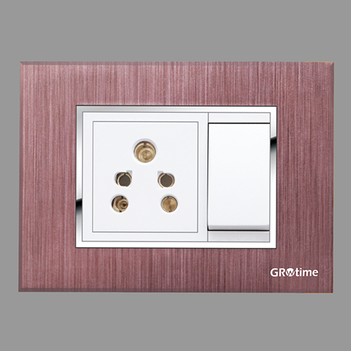 Brush Copper Rich Modular Plates