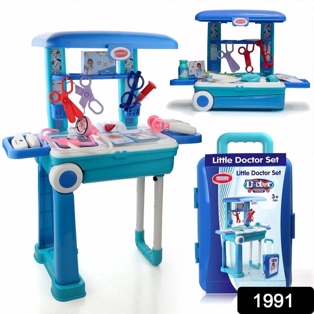 Premium Doctor Set Trolley Little Doctor Kit toyse