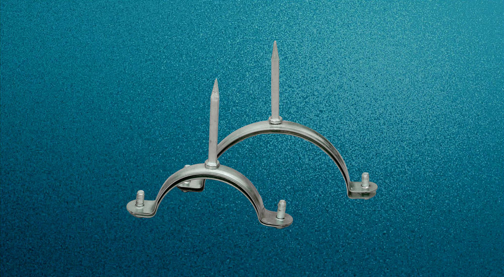 G.I. Nail Clamps - Metal Type: Galvanized Sheet