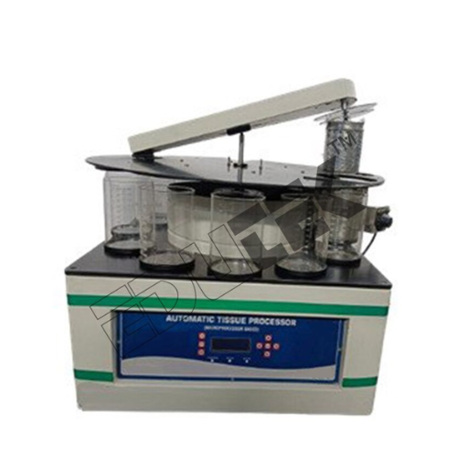 Fully Automatic Digital Tissue Processor - Stainless Steel, Versatile Design, 220V AC Compatible, Continuous Agitation & Precise Thermostat Control