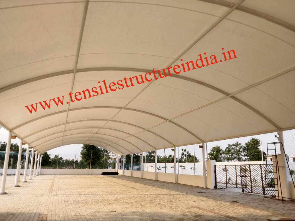 Tensile Walkway Covering