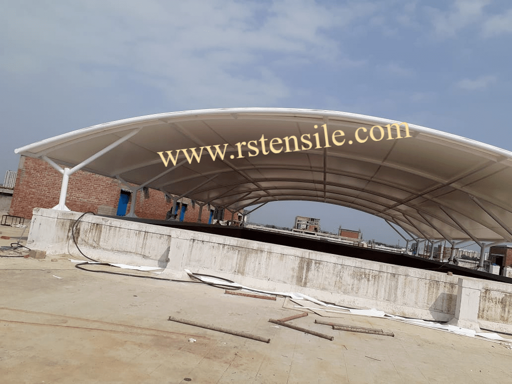 Tensile Walkway Covering