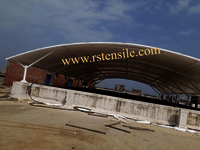 Tensile Walkway Covering