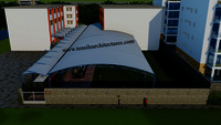 Tensile Walkway Covering