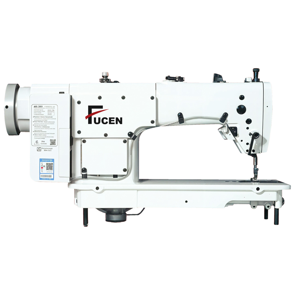 Fc-0202cx-d : Flat Bed Bottom Feed Heavy Duty Lockstitch Sewing Machine - Color: White