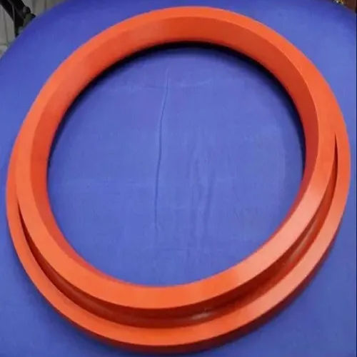 Dome Velve Silicon Rubber Seal - Color: Orange