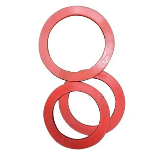 Food Grade Silicon Rubber Gaskets - Color: Red